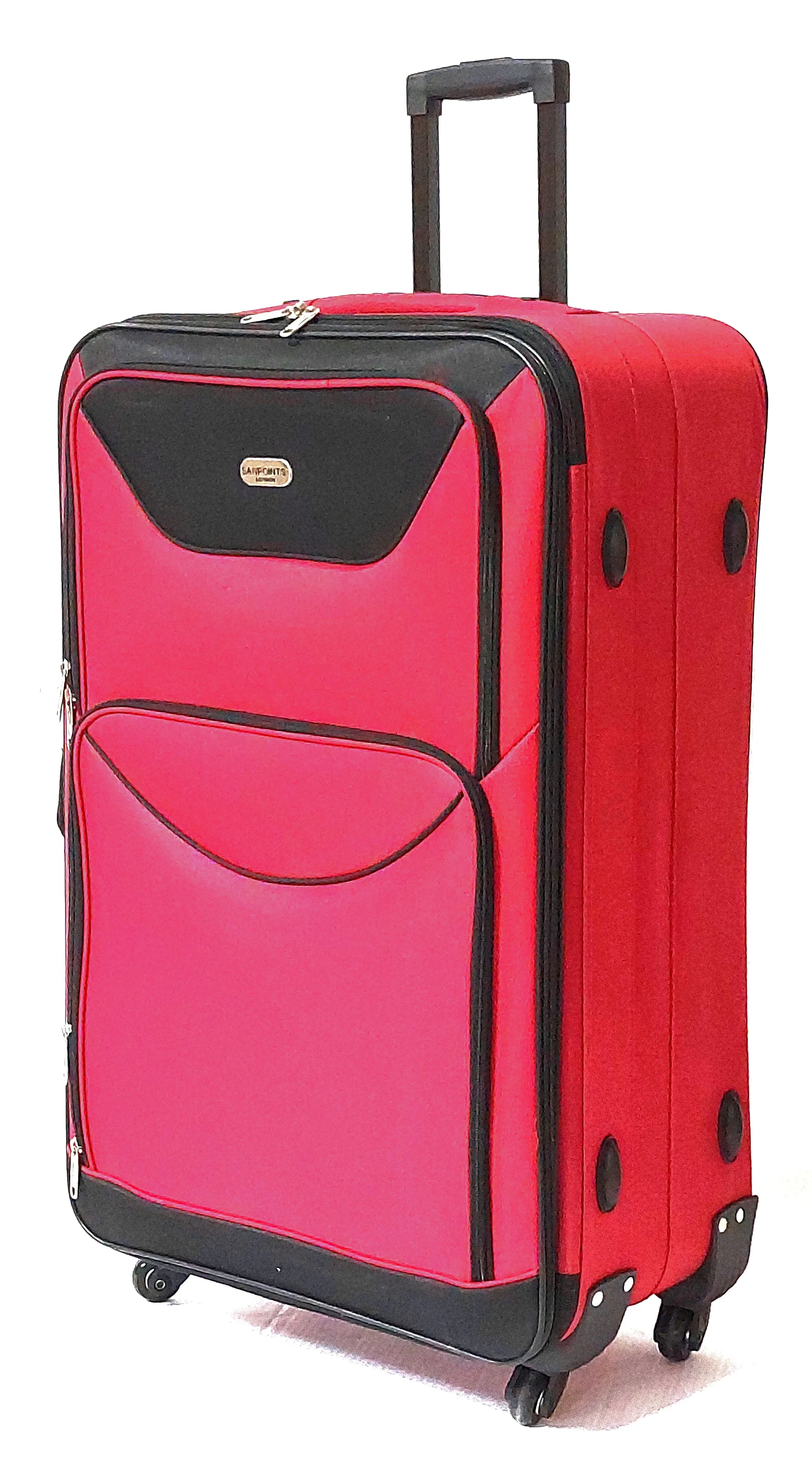 SET OF 2 (28" 20") 4 Wheel Suitcase - Red