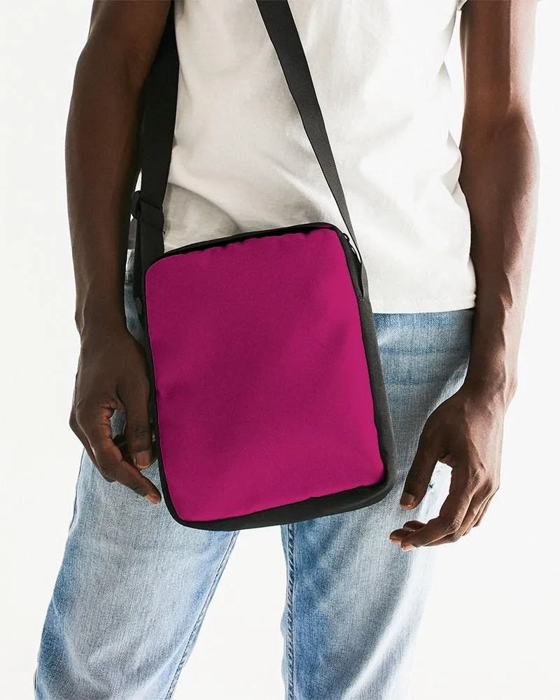 Shaded Pink Messenger Pouch | C0M100Y25K30