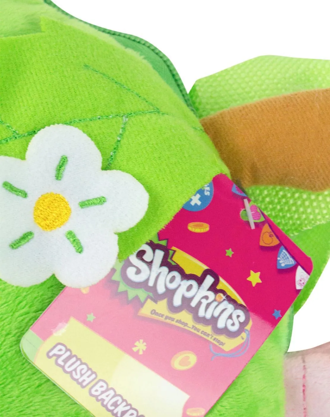 Shopkins Apple Blossom Plush Backpack