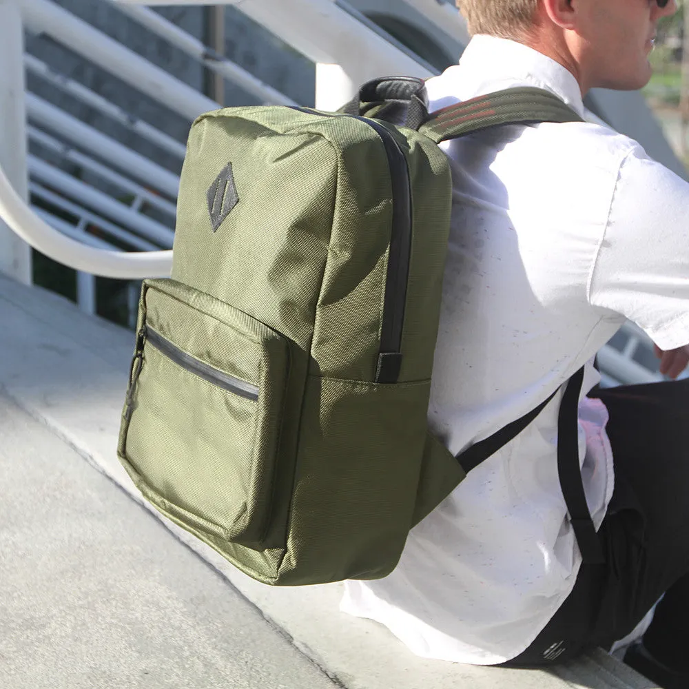 SMELL PROOF BACKPACK W/ INSERT - OD GREEN BALLISTIC