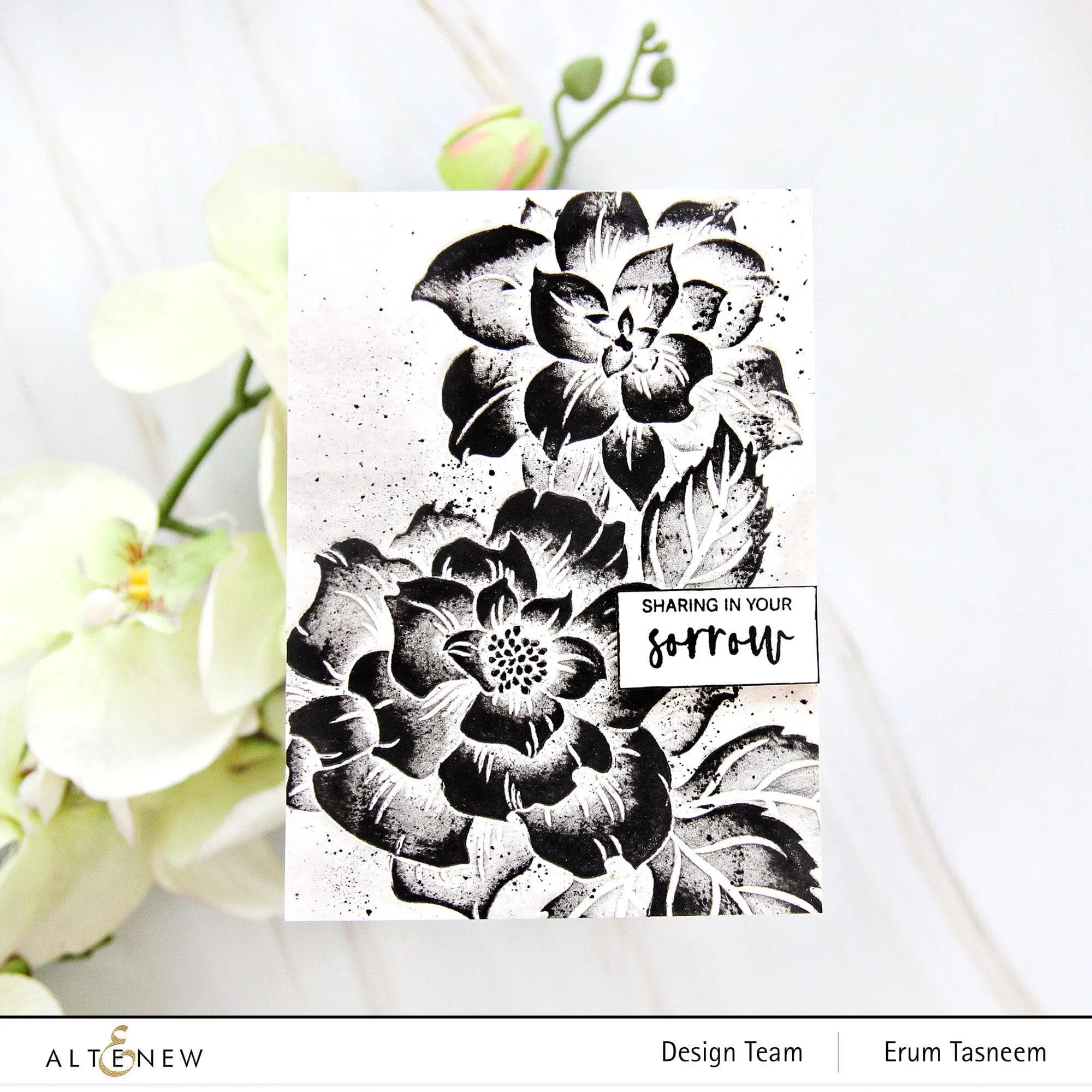 Sunshine Blossoms 3D Embossing Folder