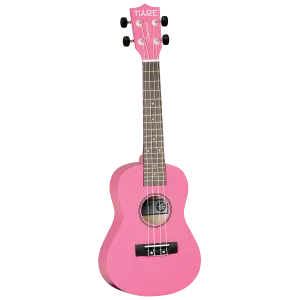 Tanglewood Concert Uke Pack Hot Pink