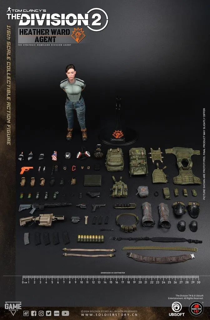 The Division 2 - Heather Ward Agent - MINT IN BOX