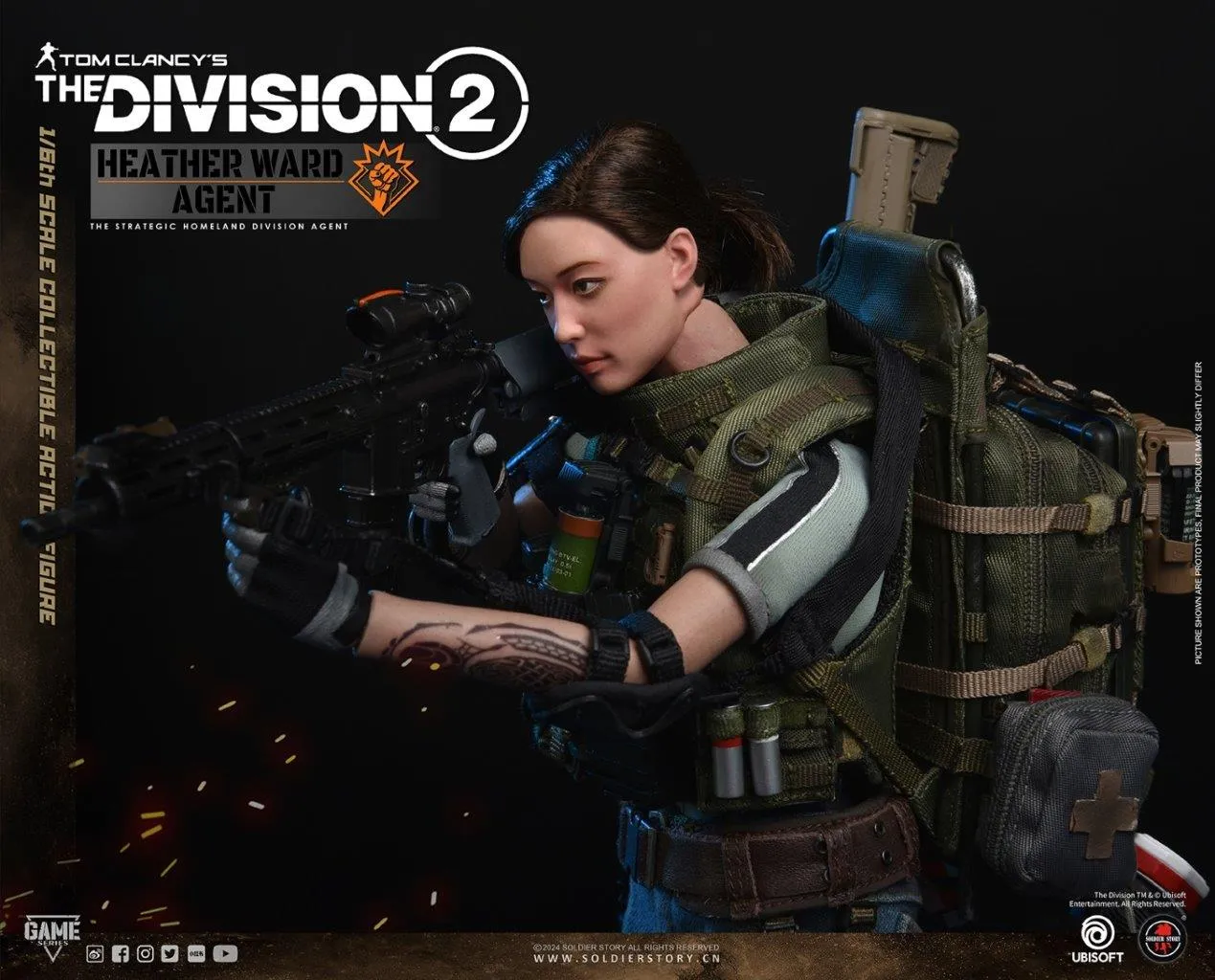 The Division 2 - Heather Ward Agent - MINT IN BOX