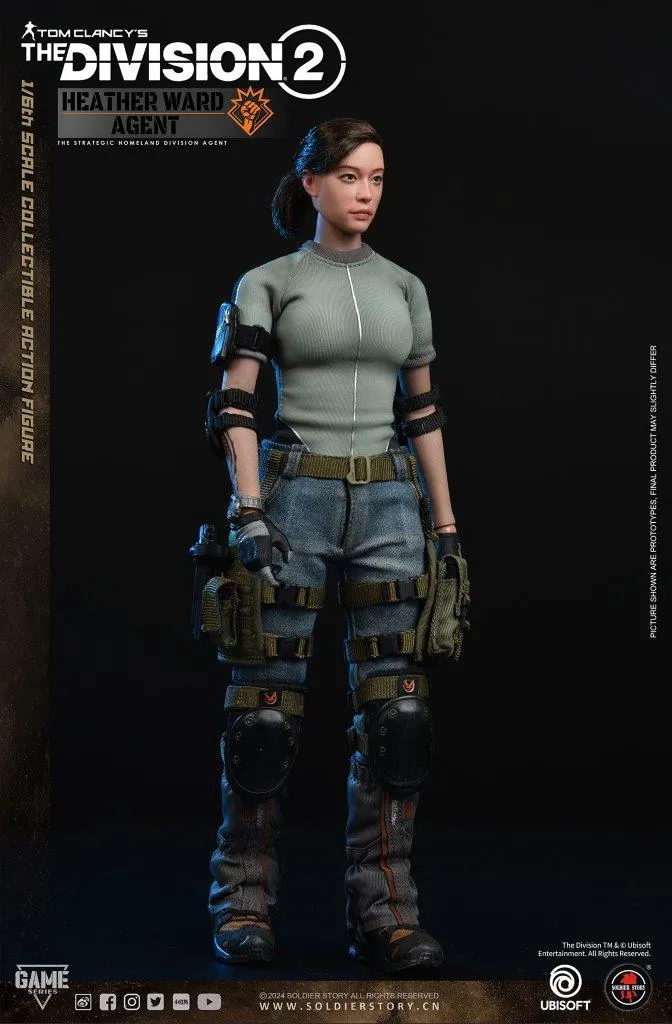 The Division 2 - Heather Ward Agent - MINT IN BOX