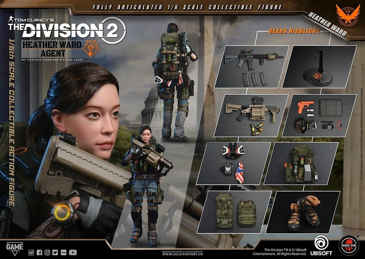 The Division 2 - Heather Ward Agent - MINT IN BOX