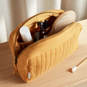 The Dream Cotton Wash Bag - Ochre