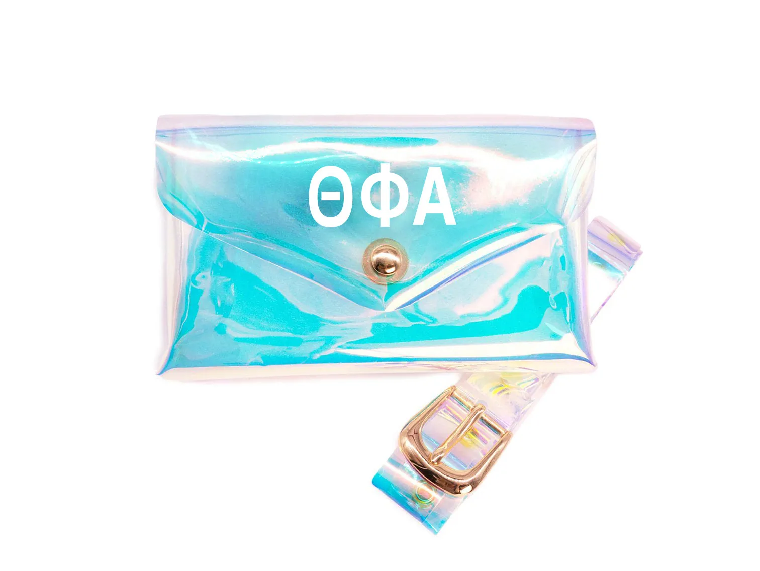 Theta Phi Alpha Holographic Belted Fanny Pack