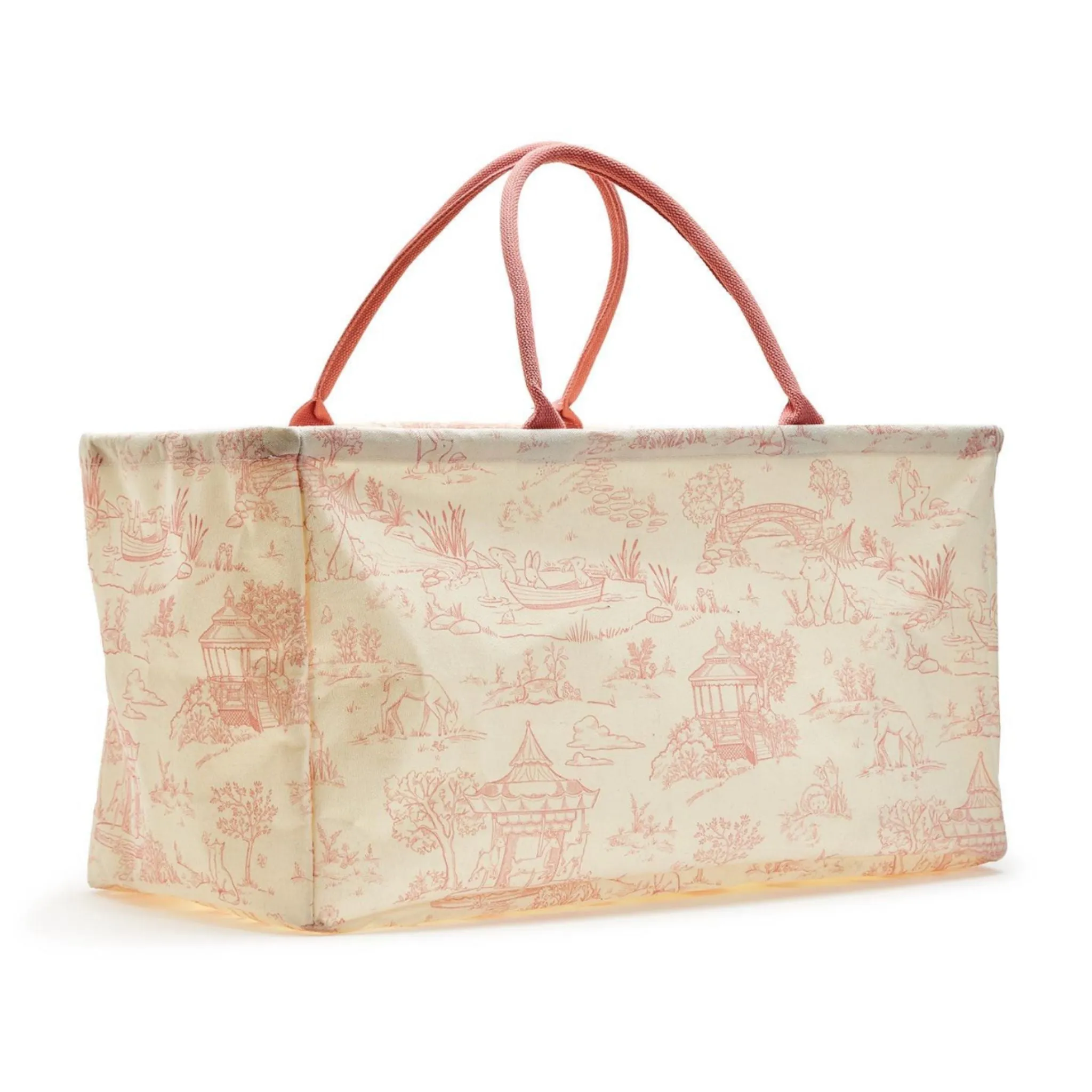 Toile Hamper Bag