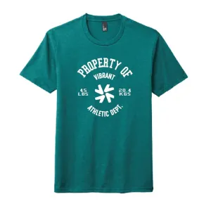 Vibrant Athletic Dept. Teal Tee