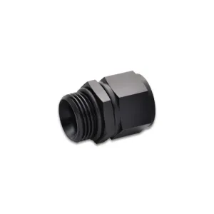 Vibrant Performance Straight 8 AN Female to 10 AN Male O-Ring Adapter - Black