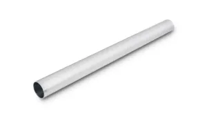 Vibrant Straight Aluminum Piping, 2" O.D. x 18" long - Polished  - 2885