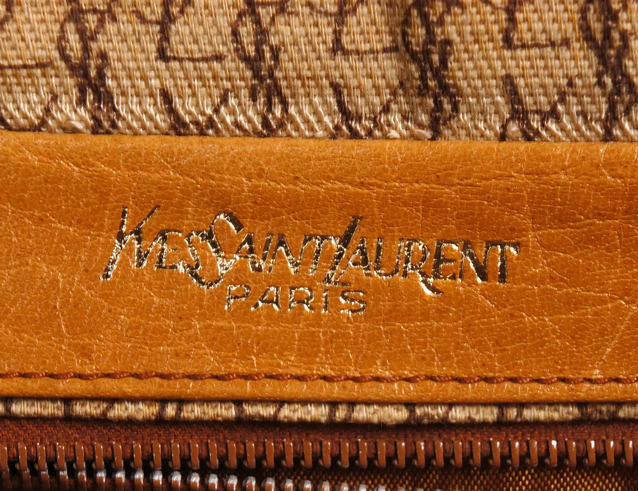 Vintage 1960s Yves Saint Laurent Safari Look Purse Photographer Camera Bag