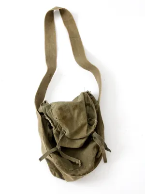 vintage army shoulder bag