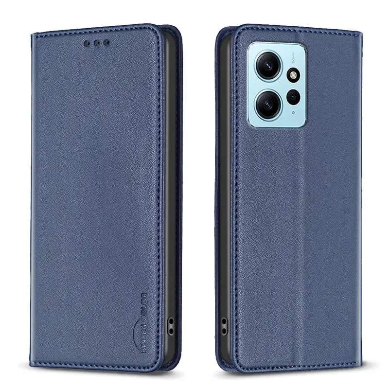 Wallet Magnetic Flip Leather Case For Xiaomi 13 Lite 12T 12 Lite 11T 11 Lite Poco X5 Pro F5 Pro X3 NFC Redmi 12 Note 12 11 Pro 9