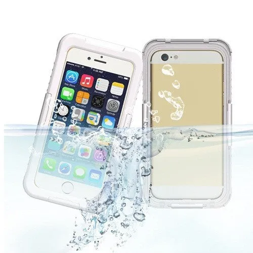 Waterproof Case for iPhone 6 4.7" Silicone Durable Dirt Shockproof Bag Waterproof Mobile Phone Cases