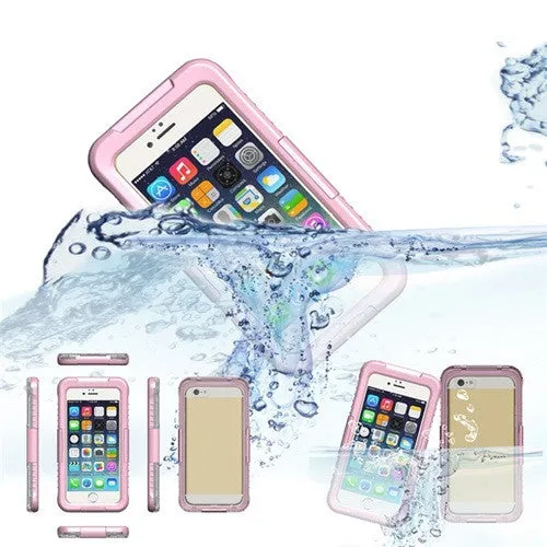 Waterproof Case for iPhone 6 4.7" Silicone Durable Dirt Shockproof Bag Waterproof Mobile Phone Cases