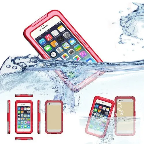 Waterproof Case for iPhone 6 4.7" Silicone Durable Dirt Shockproof Bag Waterproof Mobile Phone Cases