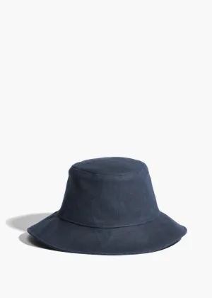 Waxed Canvas Hat | Navy