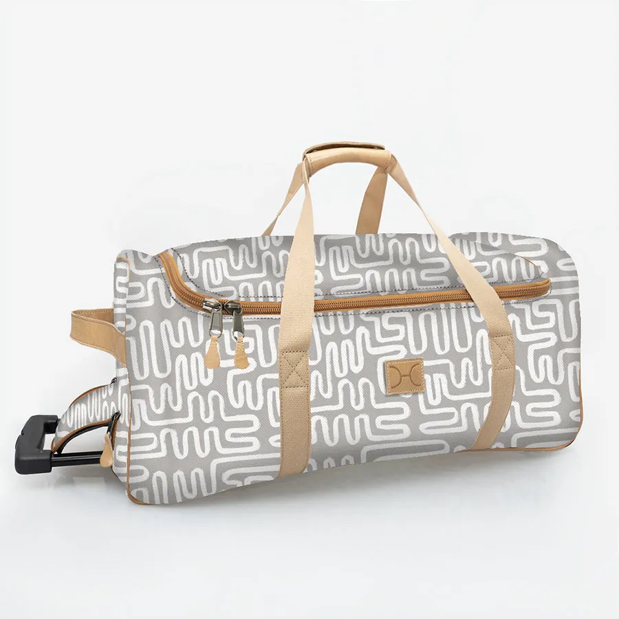 Wheelie Travel Bag Laminated Fabric