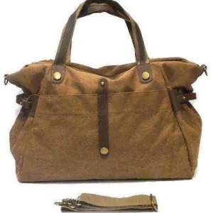 Zede Saint-Lazare - Weekend Travel Sports Bag - Camel